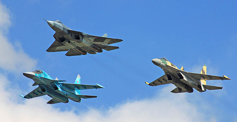 Η Ρωσία ξεπέρασε τις ΗΠΑ στην παραγωγή μαχητικών αεροσκαφών